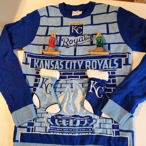 Kansas City Royals Baseball Ugly Christmas Sweater